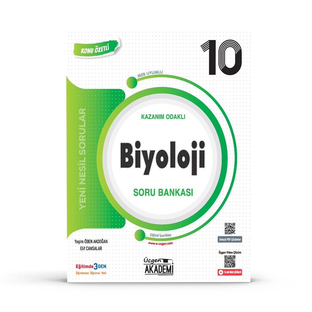 10. Sınıf BİYOLOJİ – Konunun Özü Soru Bankası