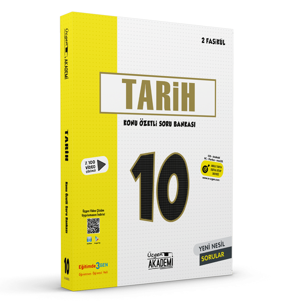 10. SINIF TARİH – Konu Özetli Soru Bankası – 2 Fasikül