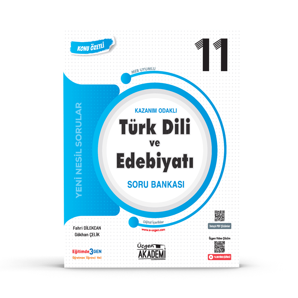 11. Sınıf TÜRK DİLİ VE EDEBİYATI  – Konunun Özü Soru Bankası