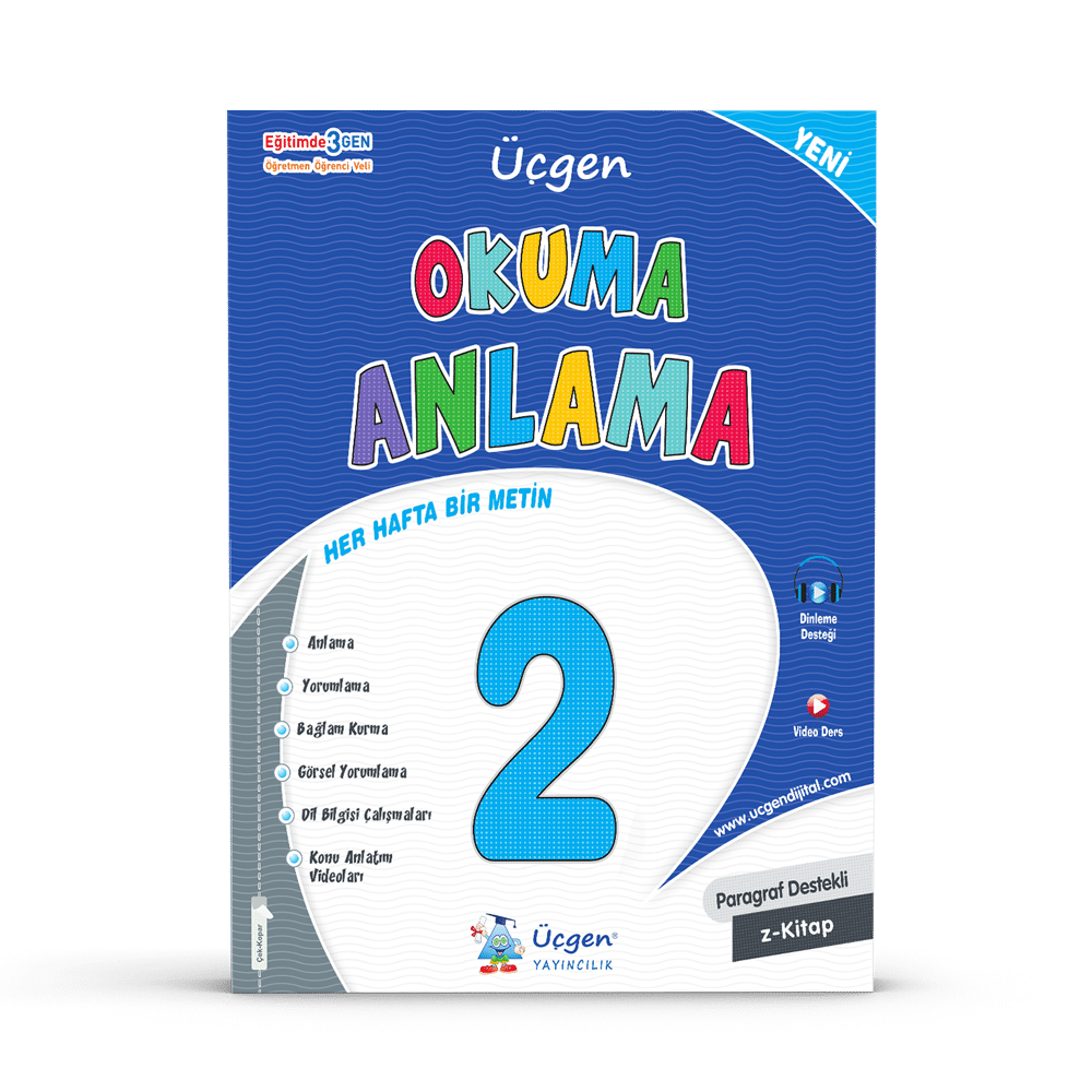 2. SINIF – SÜPER ÜÇLÜ – Kazandıran Kitaplar