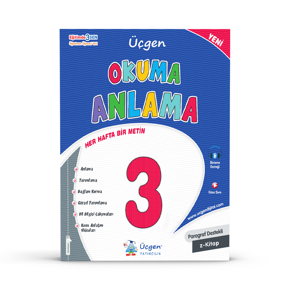 3. SINIF – SÜPER ÜÇLÜ – Kazandıran Kitaplar