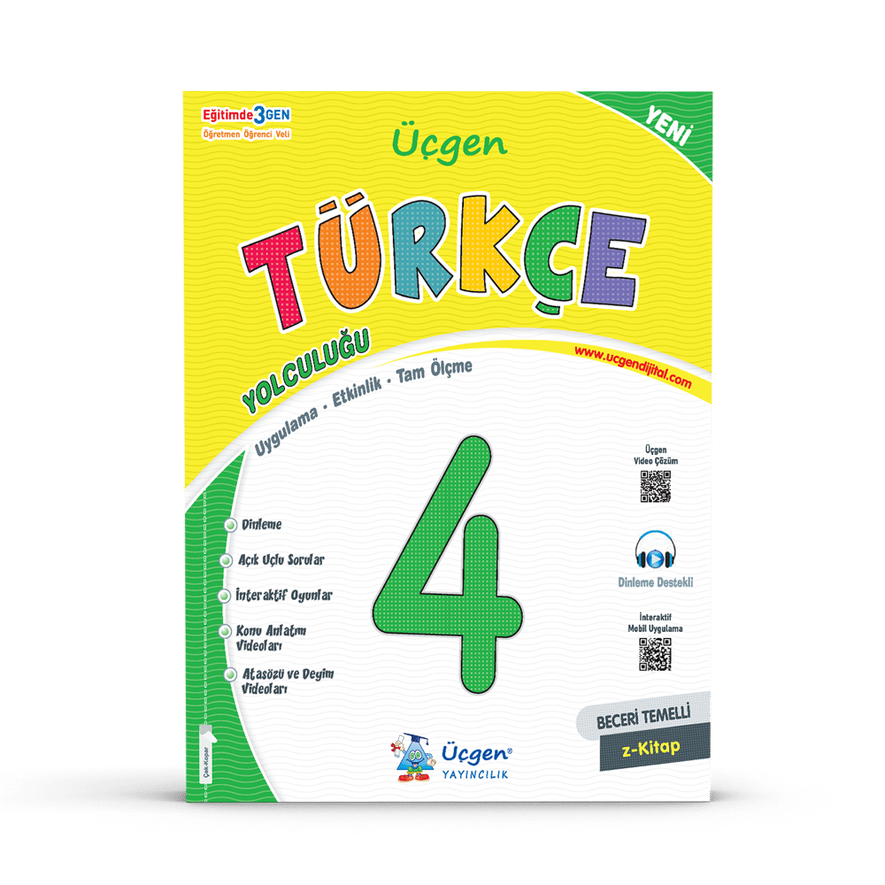 4.SINIF – Beceri Temelli – TÜRKÇE Yolculuğu