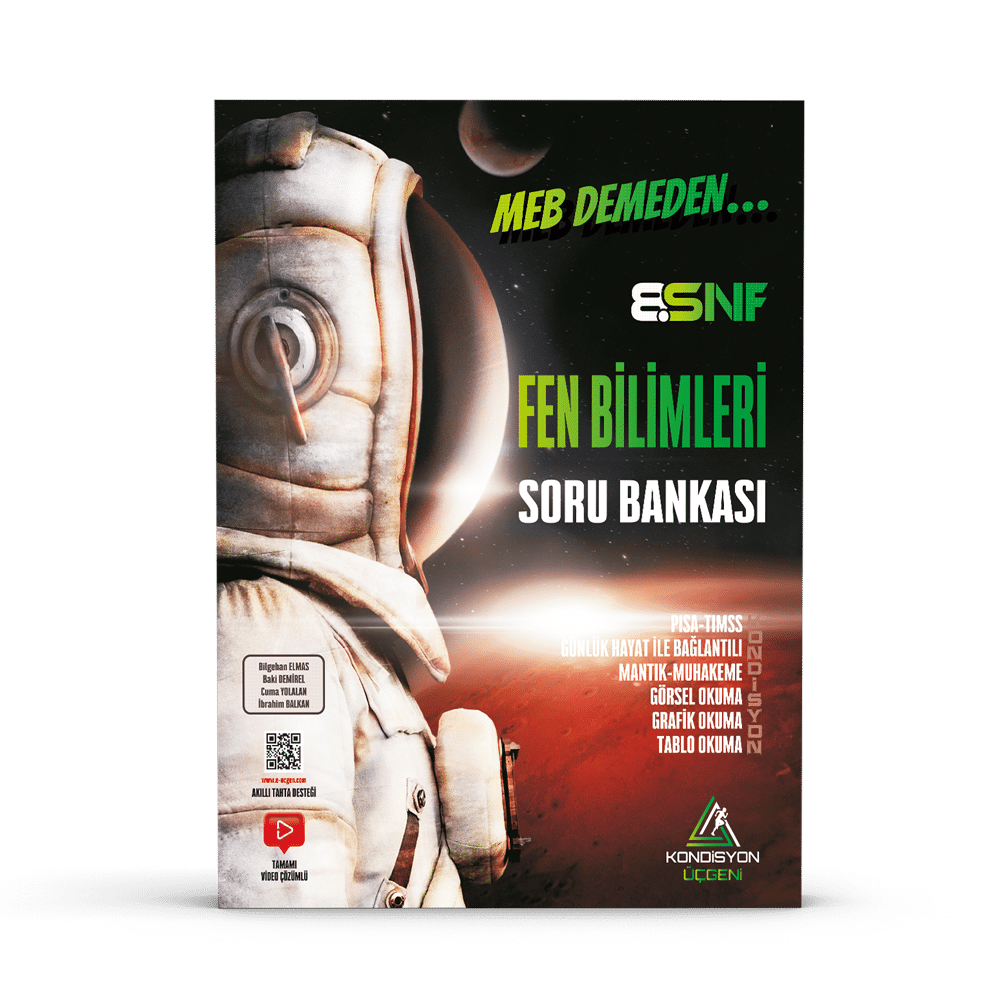 8. Sınıf Kondisyon Üçgeni – MEB Demeden – FEN BİLİMLERİ Soru Bankası